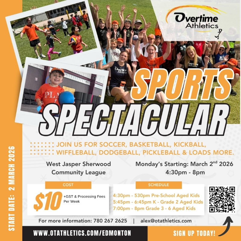 Sports for kids, West Jasper Sherwood, Edmonton